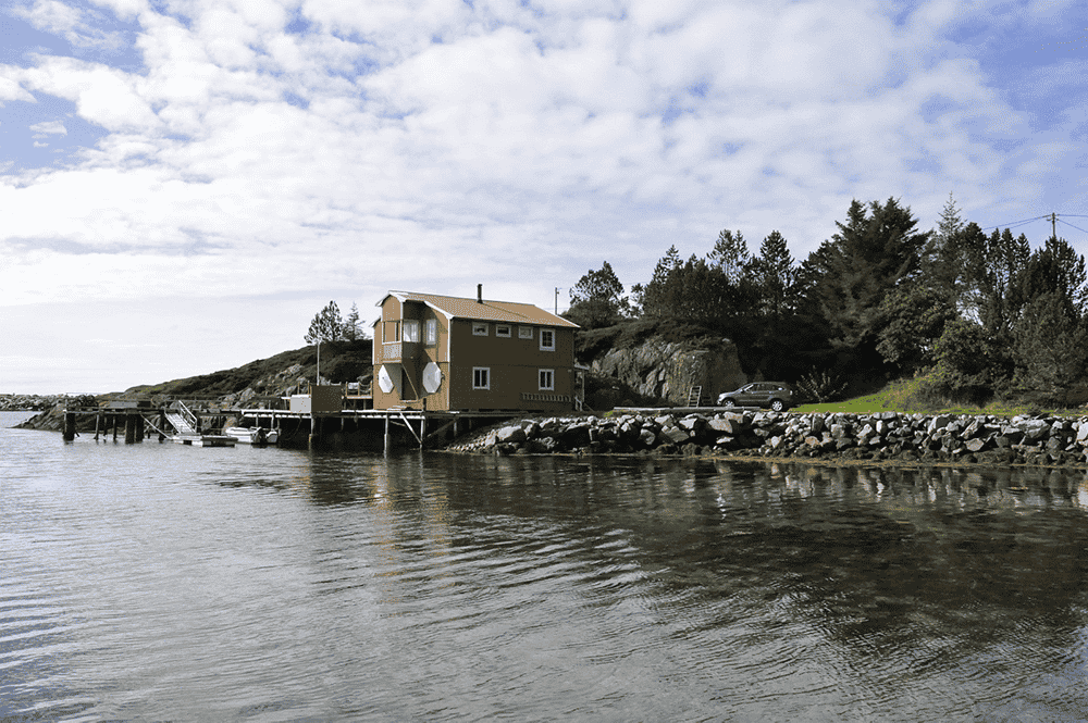 Gamlebrygga på Sandøya